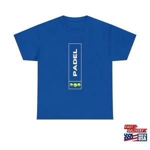 Padel Tshirt Paddle Tennis Sport Classic